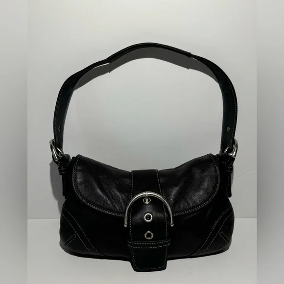Coach | Bags | Coach 9247 Vintage Small Soho Black Leather
